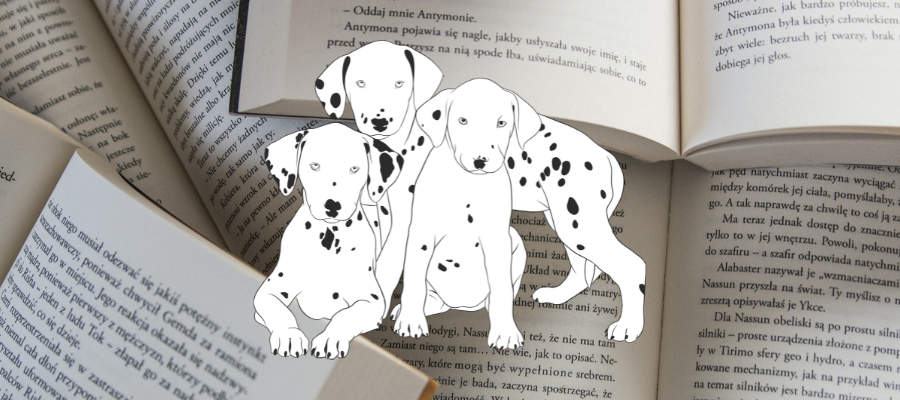 Dalmatian Puppy Names in the Book 101 Dalmatians