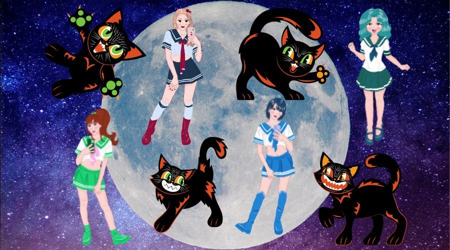 sailor moon cat names inspired by supporting characters