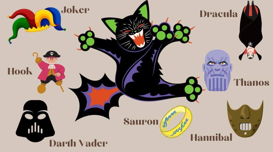 villain cat names