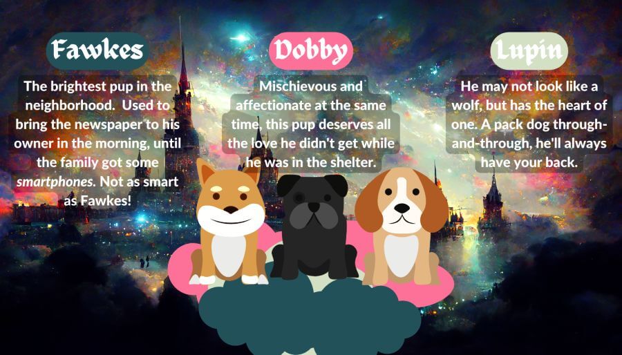 Male Harry Potter Dog Names